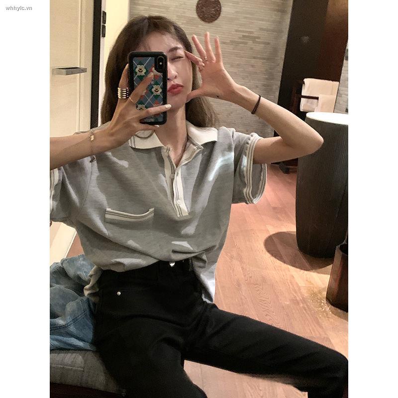 Áo polo Tay Ngắn Dáng Rộng Thiết Kế Mới Thời Trang Mùa Hè Theo Phong Cách Nhật Bản Cho Nữ 2-300 Kg | BigBuy360 - bigbuy360.vn