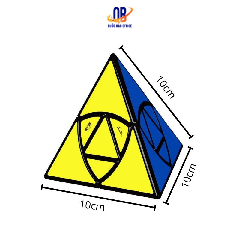 Rubik biến thể tam giác Qiyi  QiHeng Megaminx - MFG2023