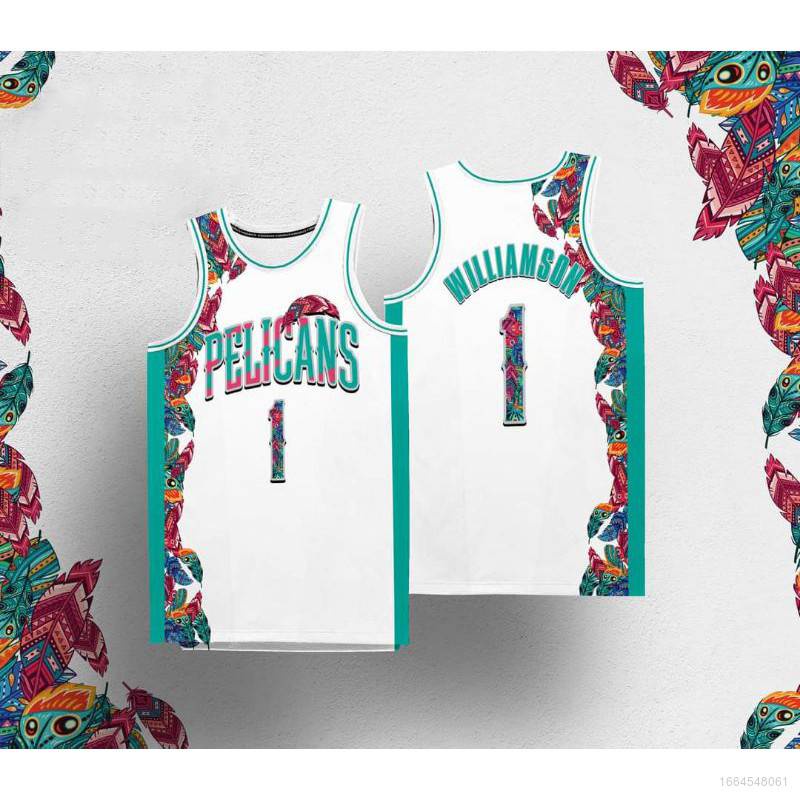 Áo Bóng Rổ HQ1 Pelicans Zion Williamson Plus Size QH1