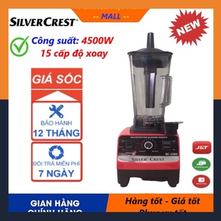 Máy xay sinh tố công nghiệp đa năng công suất cao Sliver Crest từ 3500W - 4500W chính hãng (bảo hành 06 tháng)