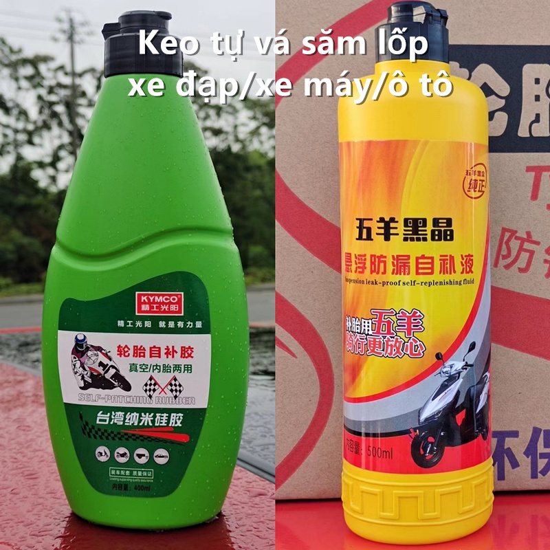 (Xả kho giá sốc) Keo Tự Vá Săm Lốp Xe Đạp, Xe Máy , Ô tô - Vá Lốp Không Săm , Có Săm - An Toàn, Nhanh, Tiết Kiệm