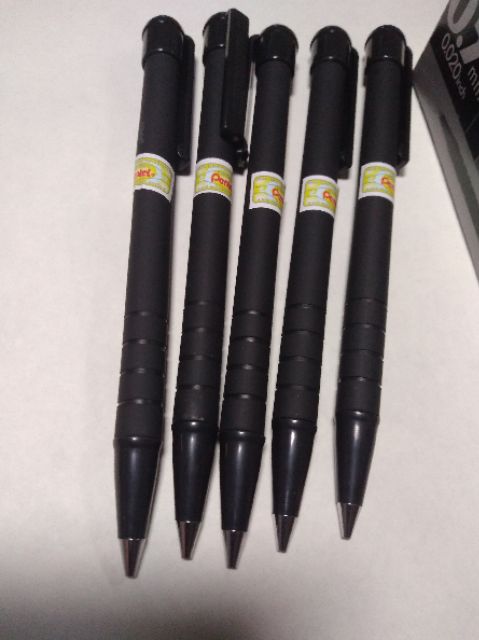 Bút chì bấm Pentel A255 thân đen ngòi 0.5mm