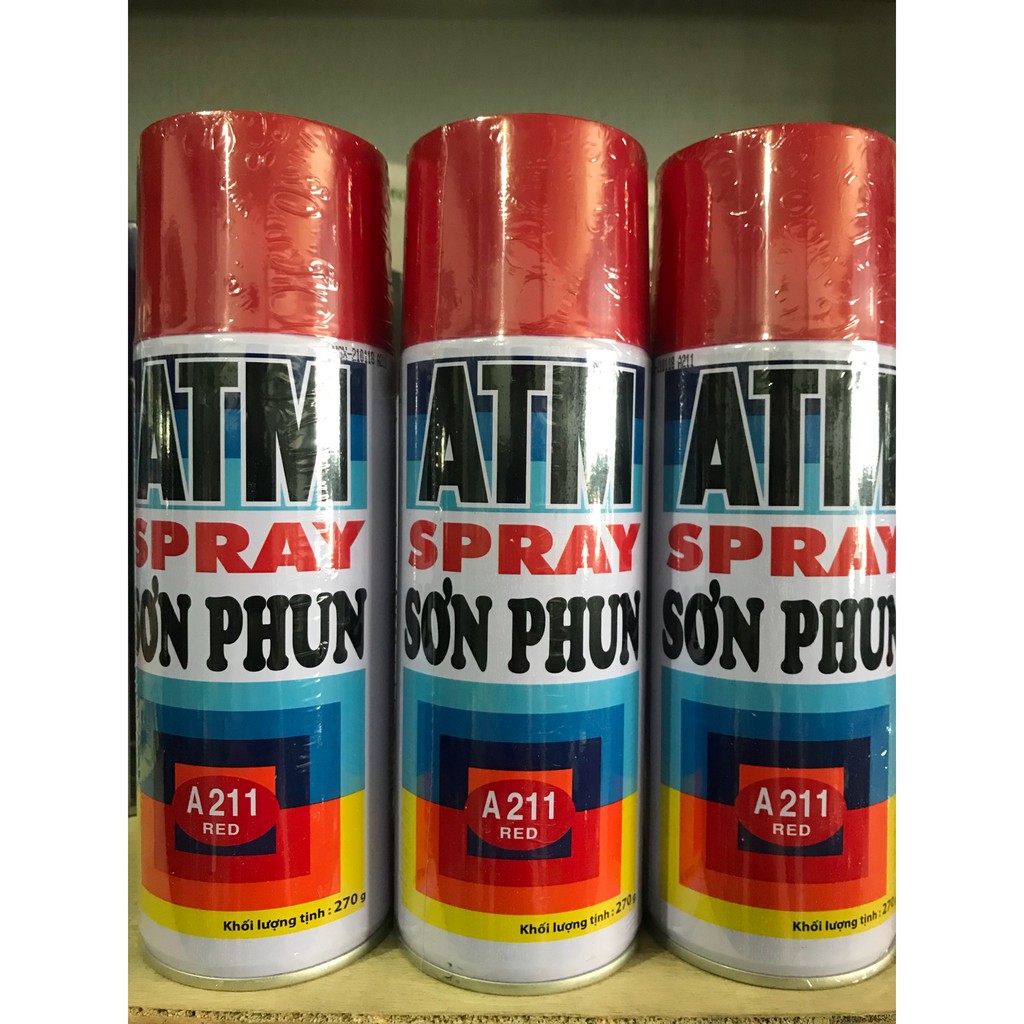 Sơn xịt ATM Spray CHÍNH HÃNG Đủ Màu Giá sỉ