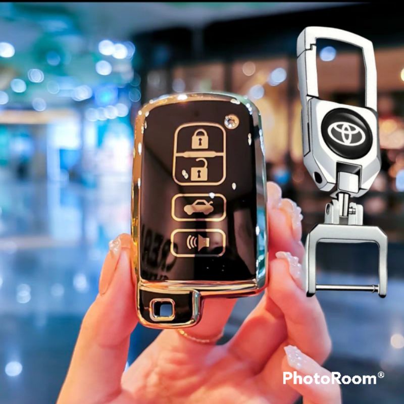 ốp khoá Toyota corolla Altis smartkey