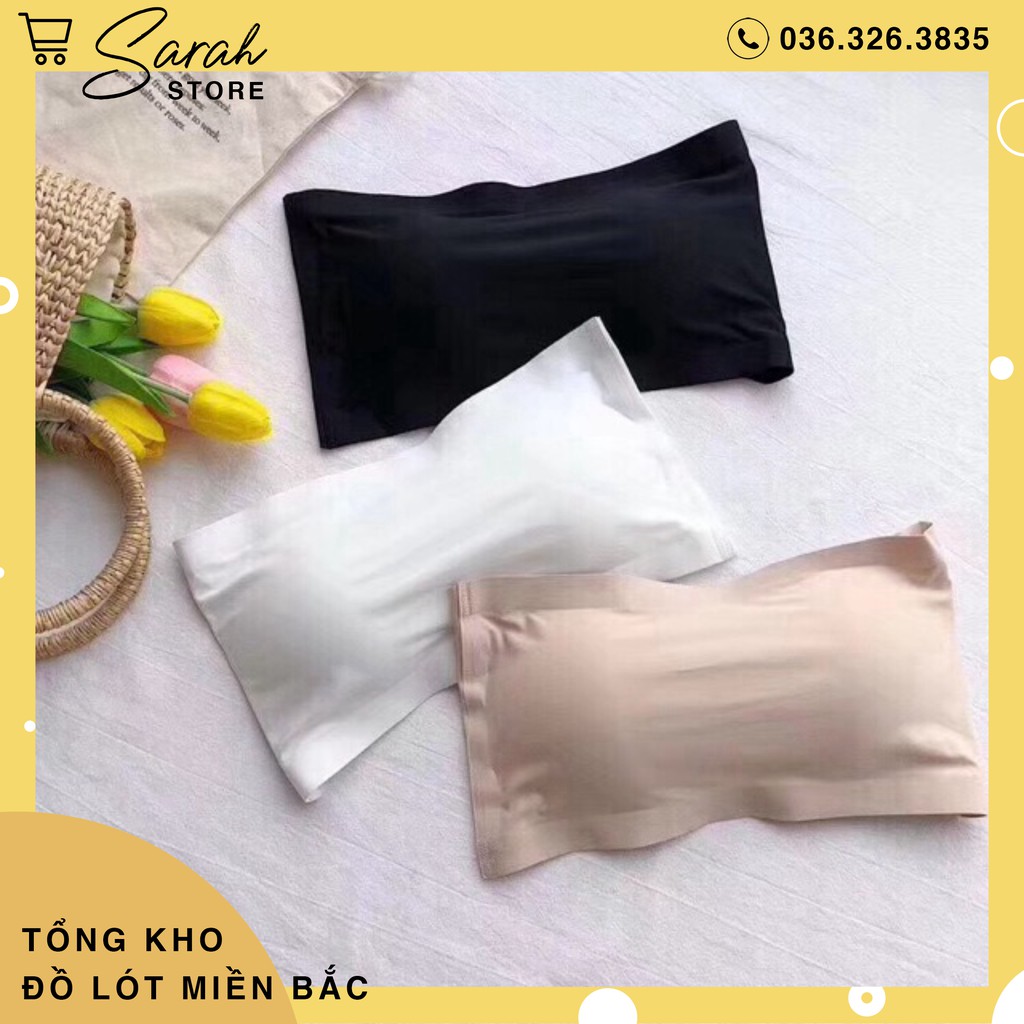 Áo Bra Đúc Su Quây Trơn Không Dây 8883