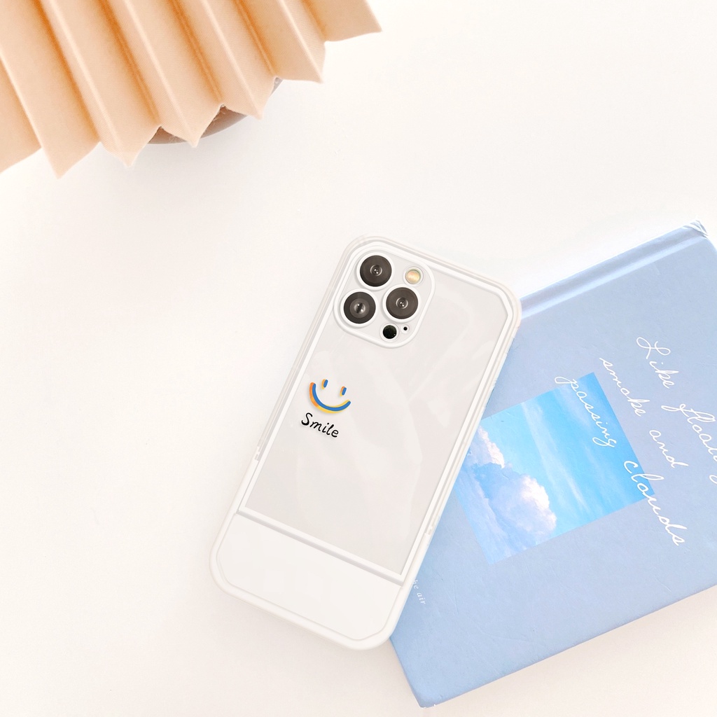 Ốp lưng iphone chống lưng mini smile 6/6plus/6s/6splus/7/7plus/8/8plus/x/xs/11/12/13/14/pro/max/promax/plus/shin/case