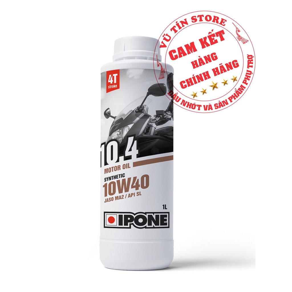 Dầu nhớt xe máy Ipone 10.4 Motor Oil 10W-40