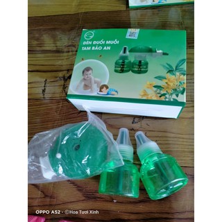 Đèn Tinh Dầu Đuổi Muỗi Chống Muỗi Vào Nhà  TAM BAỎ AN ( trọn bộ 1 hộp)