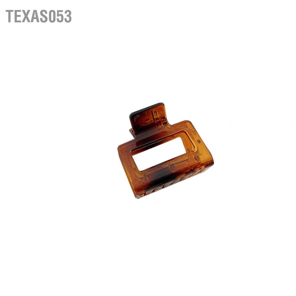 Texas053 Medium Hair Claw Clips Styling Accessories Rectangle for Women Girls