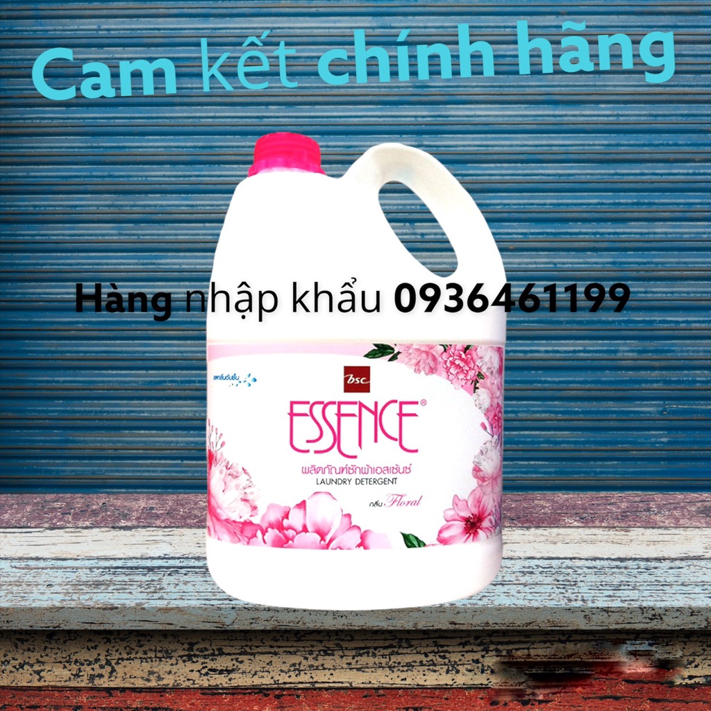 Nước giặt Quần áo Esence đậm đặc, siêu sạch,siêu thơm 3000 ml THÁI LAN