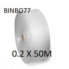 Cuộn bong bóng khí mi ni 0.2x50m _màng xốp hơi._xốp nổ