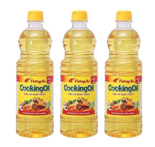 Combo 3 Chai Dầu Ăn Cao Cấp Tường An Cooking 1L - Chính hãng date mới