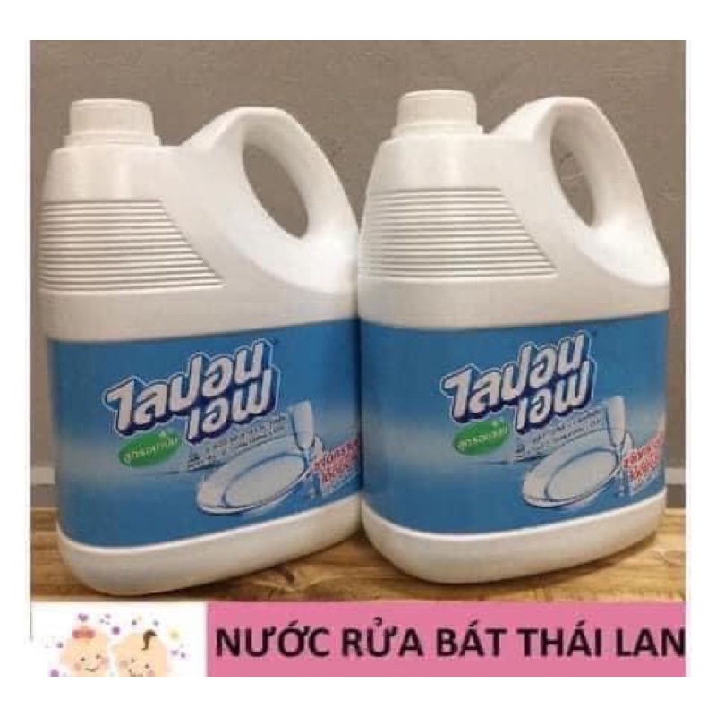 🐳🐳NƯỚC RỬA CHÉN LIPON THÁI LAN CAN + CHAI (Hàng thái chuẩn 100% có tem phụ )