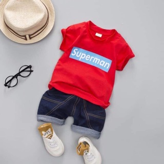 Set bé trai Sup đỏ