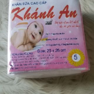Khăn sữa Khánh An 4 lớp set 10 cái