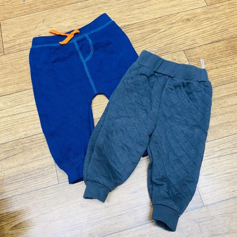 [62-68] Quần nỉ trần bông Baby Club - Xám tro