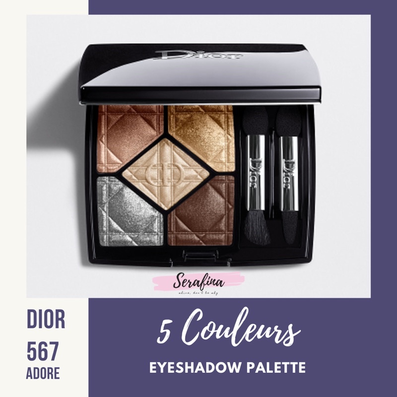 🌸 Phấn mắt Dior 5 Couleurs High Fidelity Colours & Effects Eyeshadow Palette 7g fullbox