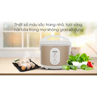 Nồi cơm điện Toshiba RC-10JR1NV - 1 lít