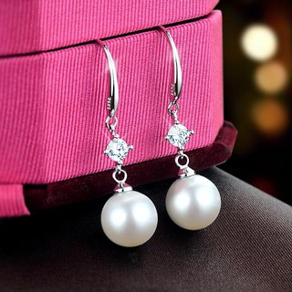 Bông tai nữ kiểu móc câu sang trọng dễ thương phụ kiện trang sức style hàn quốc - namimi