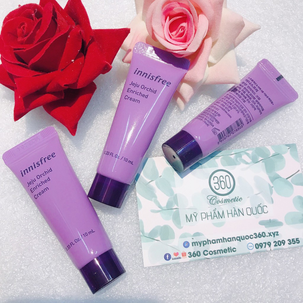 Kem dưỡng dùng thử Innisfree Mini Orchid Cream 10ml/20ml