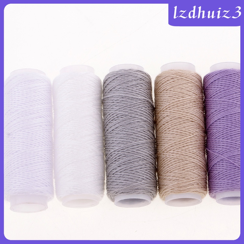 Gemgem Loey 20 Cuộn Chỉ May Quần Jean Chịu Được Sức Nặng Cho Máy May Tay / Máy Móc