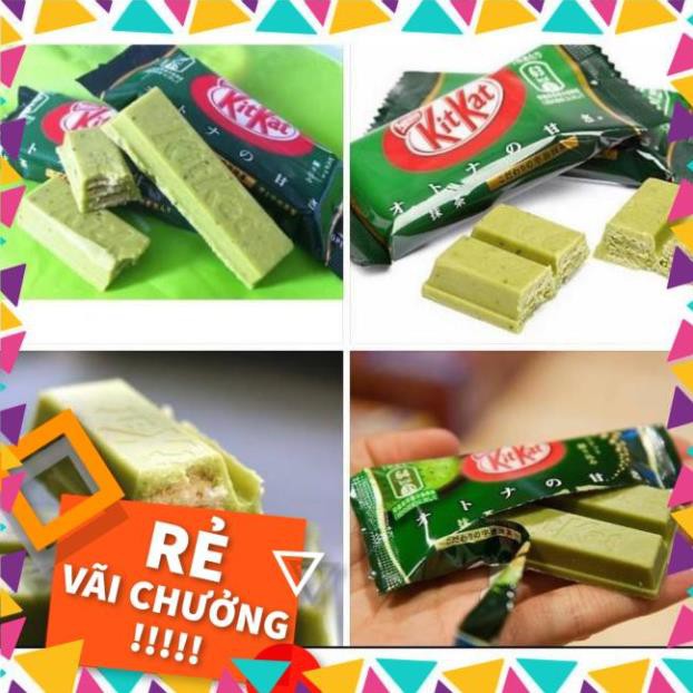 ( KIBO ) KitKat trà xanh- Nhật Bản