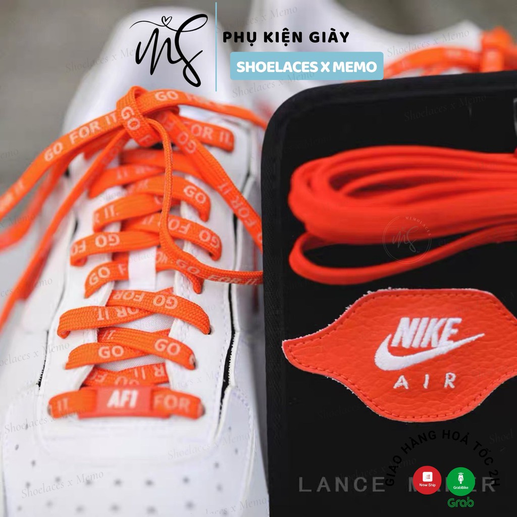 Dây Giày Dạ Quang Go For It Phiên Bản NikeByYou- Dây Giày Phát Sáng Have A Good Game