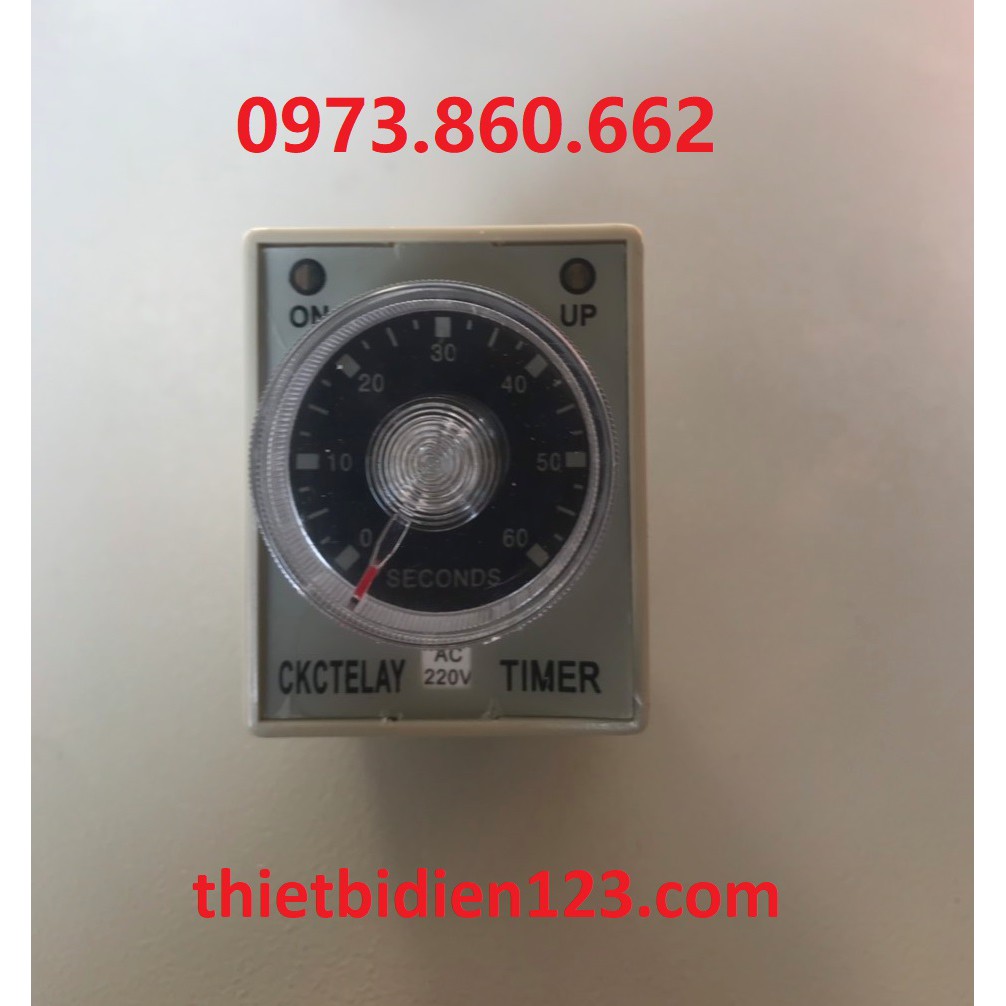 Rơ le thời gian timer CKC 10s,60s,30 phút,60 phút.....