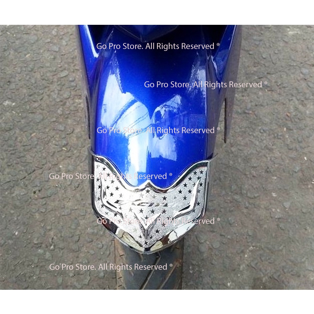 Ốp Mỏ &amp; Đuôi Dè EXCITER 150cc Nhựa Xi