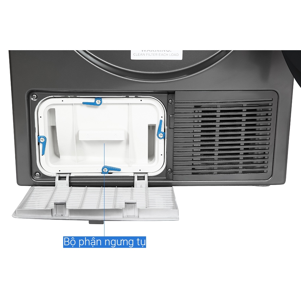 AQH-H900G -  MIỄN PHÍ CÔNG LẮP ĐẶT Máy sấy bơm nhiệt AQUA 9 Kg AQH-H900G