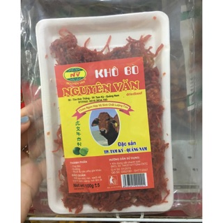 Thịt bò khô xé sợi Nguyên Văn