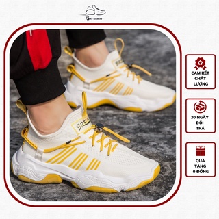 . Giày thể thao sneaker nam  D81, phong cách trẻ trung năng động, đế cao su non đi cực êm