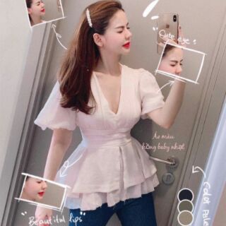 [SỈ - Lẻ] ÁO PEPLUM BÈO NHÚN EO !!!!!!!!!!!!!!
