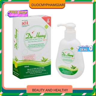 Dung dịch vệ sinh Dạ Hương Trà xanh 120ml