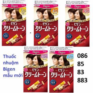 Thuốc nhuộm tóc phủ bạc Bigen Nhật