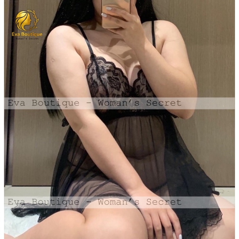 _DN8_Váy ngủ voan ren sexy
