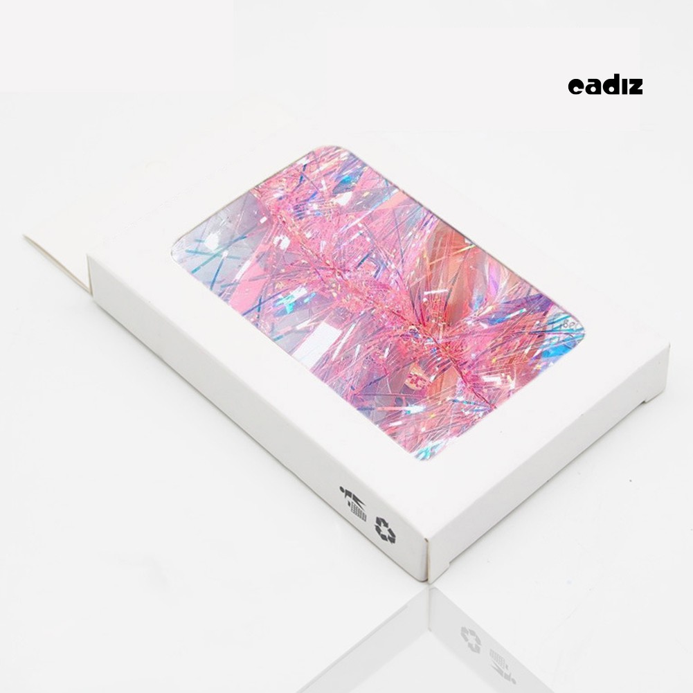 [Hàng mới về] Sợi thủy tinh trang trí móng tay tráng gương sáng bóng lấp lánh