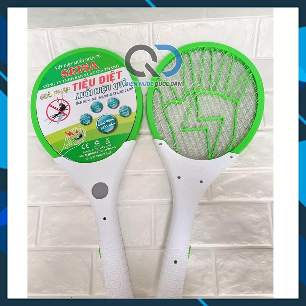 Vợt muỗi Seisa - Hàng Việt Nam cao cấp siêu bền
