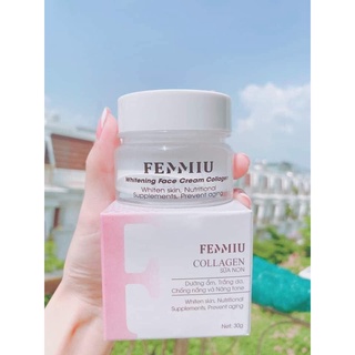 Kem Face Hồng Dưỡng Trắng Collagen Sữa Non Femmiu