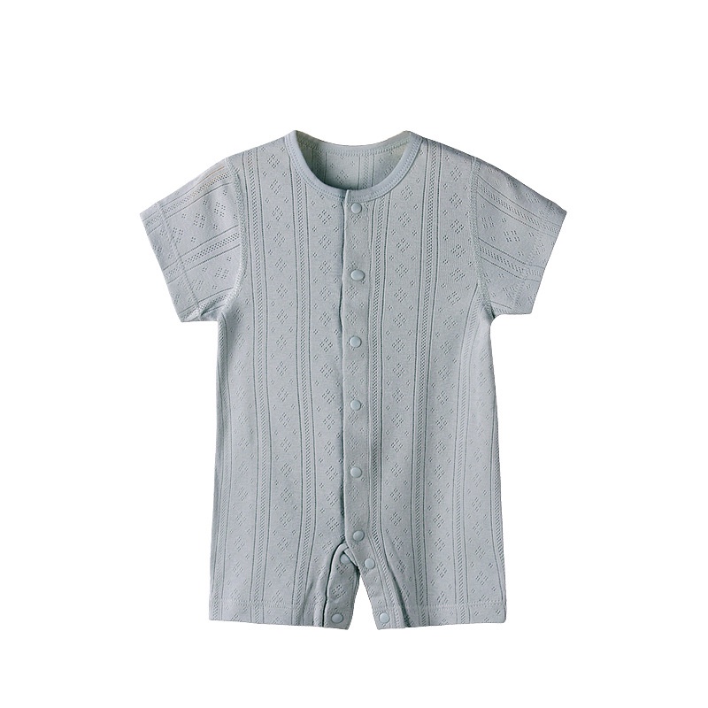 Bộ Body KYS+ Cộc Tay Cho Bé Trai Bé Gái Mùa Hè Chất Liệu Cotton Lưới Thoáng Mát BD01