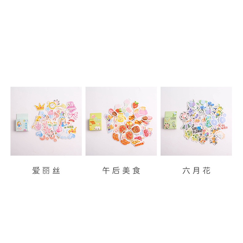 Set lẻ 20 tấm sticker dán ngẫu nhiên