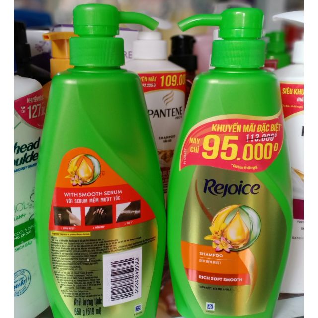 Dầu gội đầu Rejoice 650ml