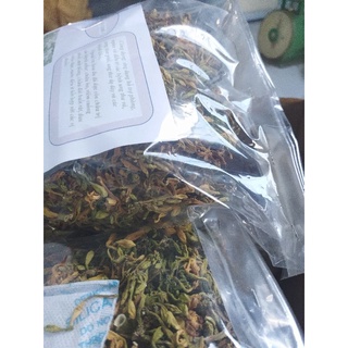 Hoa đu đủ đực khô nguyên chất 100g - loại 1 - hoa luôn mới, sạch - thơm