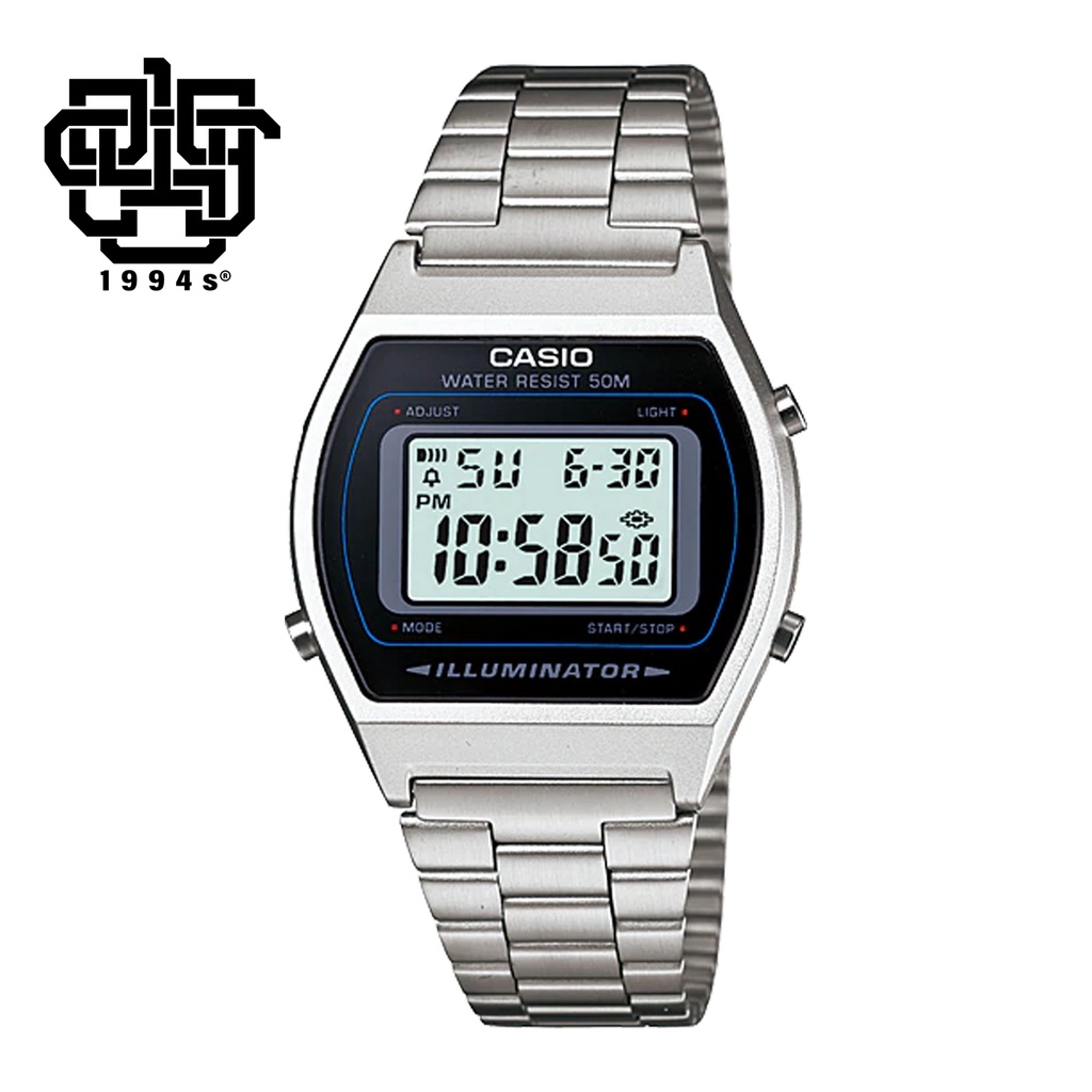 Đồng hồ unisex Casio B640WD-1A dây thép không gỉ, chống nước 50m, hàng chính hãng