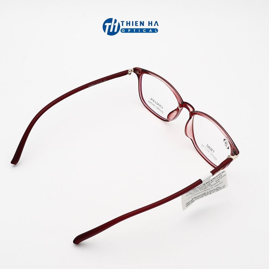 Gọng kính nữ oval THIÊN HÀ OPTICAL chất liệu nhựa dẻo, bền nhẹ, phong cách trẻ trung hiện đại form nhỏ CHALLIOL 60072
