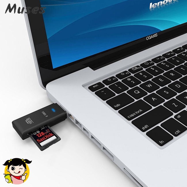 Đầu đọc thẻ nhớ SD đa chức năng USB 3.0 cho SDHC SDXC MMC | BigBuy360 - bigbuy360.vn