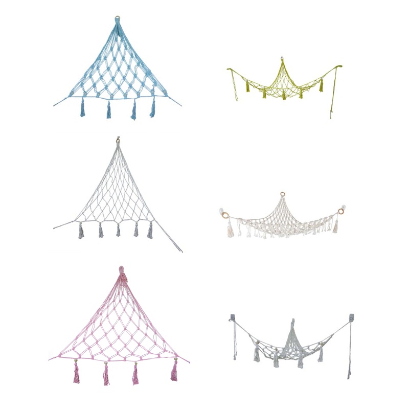 Giỏ Lưới Đựng Đồ Chơi Treo Tường Tiết Kiệm Không Gian Giá Đỡ