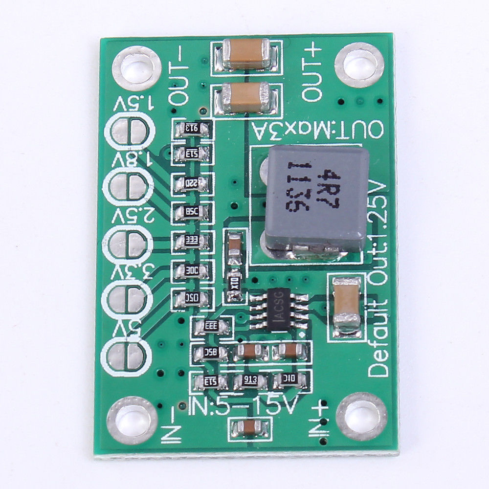 Bảng mạch hạ áp PCBFUN từ Dc 5-16v sang 1.25v / 1.5v / 1.8v / 2.5v / 5v chất lượng cao