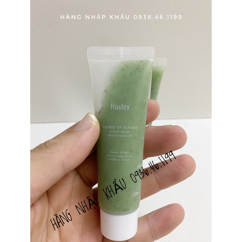 Huxley [Chính Hãng] Huxley Tẩy Tế Bào Chết, Tẩy Da Chết Huxley Scrub Mask Sweet Therapy 30g