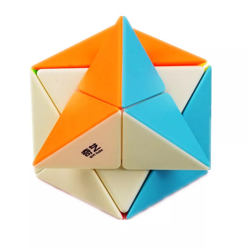 Rubik Biến Thể Qiyi X Dino Skewb Magic Cube QDNS